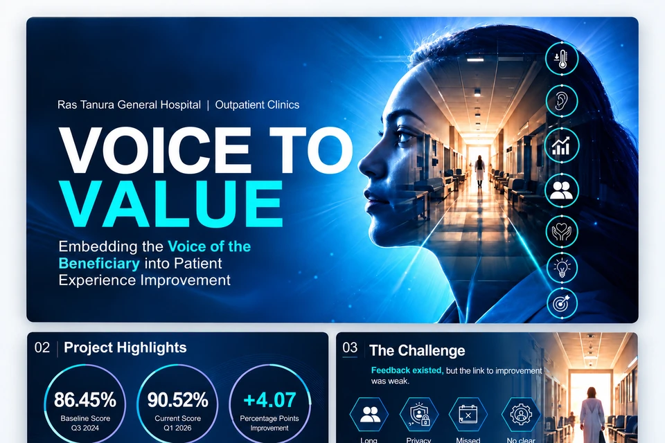 عرض Voice to Value للرعاية الصحية